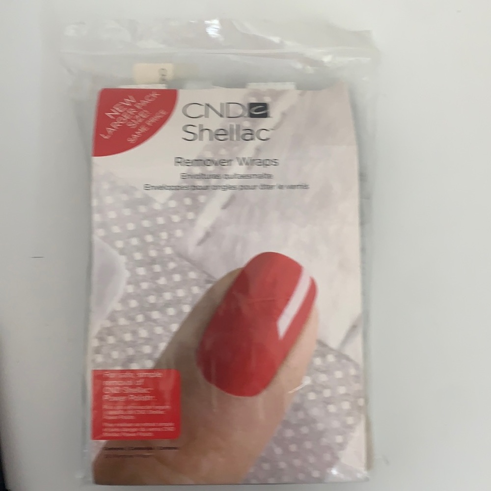 Shellac Remover Wraps. Brand New 250 Pack.